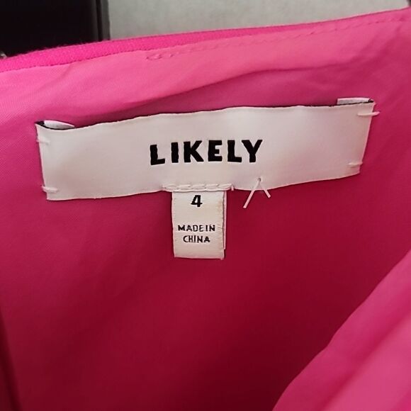 Likely LAVERNA FITTED MIDI DRESS IN FUCHSIA - Picture 7 of 12